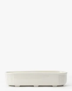 Stoneware Baking Dish in Matte White|Creative Co-op Outlet
