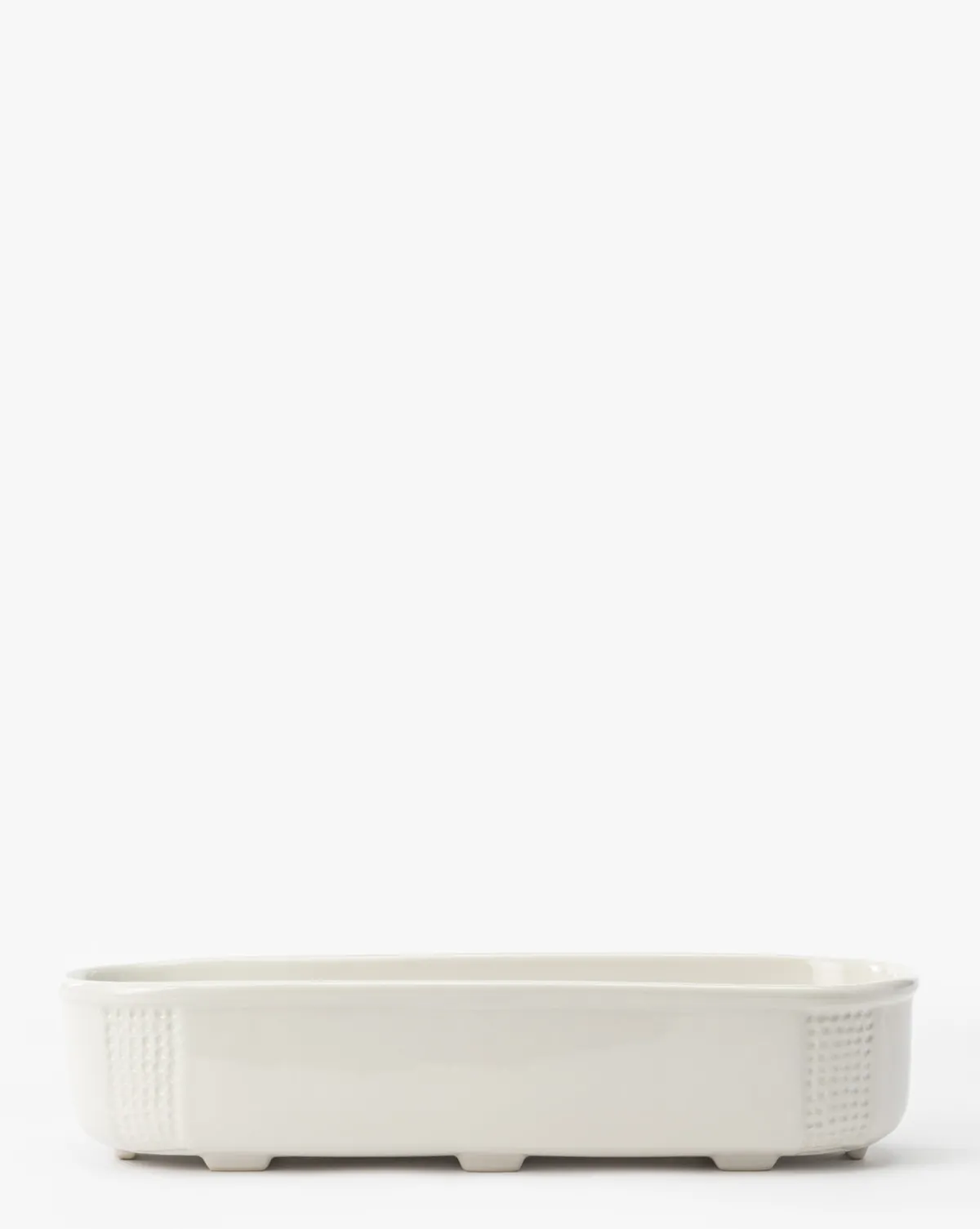 Stoneware Baking Dish in Matte White|Creative Co-op Outlet
