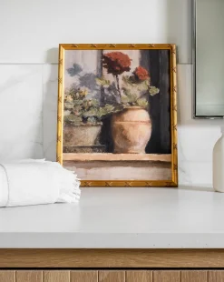 Stoop Geraniums|Art Headquarters, LLC DBA Wendover Art Group DBA Kevin O'Brien Studio