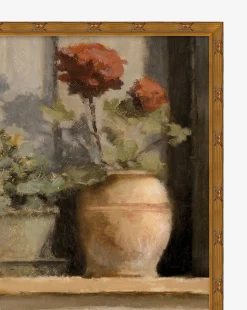 Stoop Geraniums|Art Headquarters, LLC DBA Wendover Art Group DBA Kevin O'Brien Studio