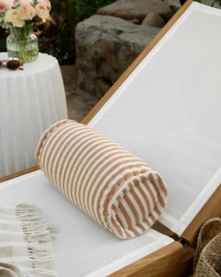 Striped Indoor/Outdoor Bolster Pillow|Raj New