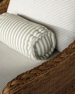 Striped Indoor/Outdoor Bolster Pillow|Raj New
