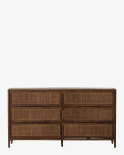 Summer 6-Drawer Dresser|Four Hands Hot