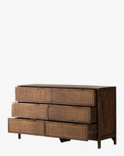 Summer 6-Drawer Dresser|Four Hands Hot