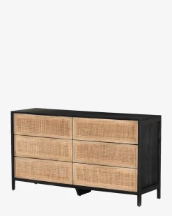Summer 6-Drawer Dresser|Four Hands Hot