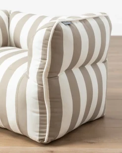 Tan Striped Kids Chair|VIDYA EXPORTS Clearance