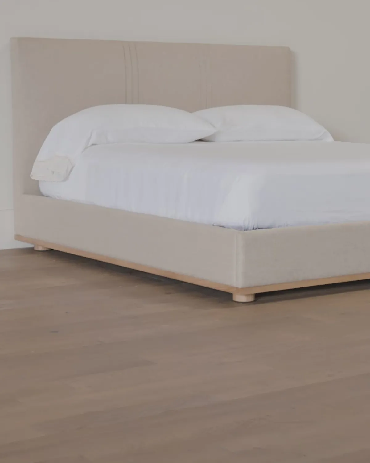 Taylor Pleated Bed (Ready to Ship)|Makerspalm Outlet