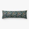 Teal Lotus Floral Pillow Cover|Filling Spaces Hot