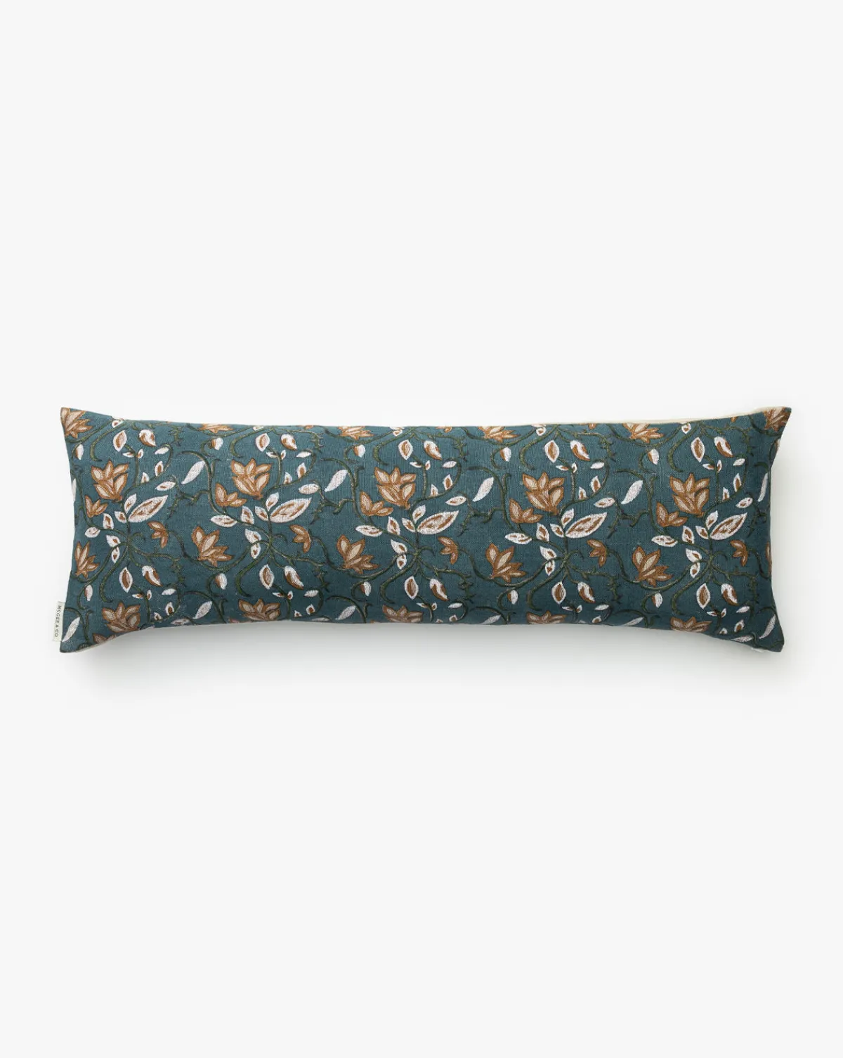 Teal Lotus Floral Pillow Cover|Filling Spaces Hot
