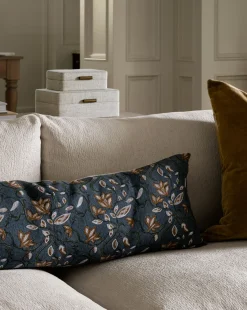 Teal Lotus Floral Pillow Cover|Filling Spaces Hot