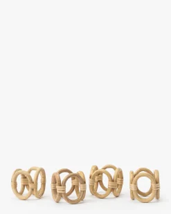 Terrace Napkin Rings (Set of 4)|DURU'S INDUSTRIES CORPORATION Online