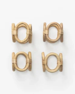 Terrace Napkin Rings (Set of 4)|DURU'S INDUSTRIES CORPORATION Online