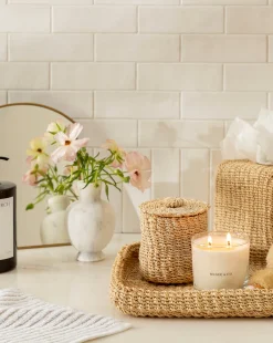 Thalia Woven Canister|Pigeon & Poodle dba Made goods Outlet