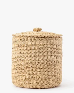 Thalia Woven Canister|Pigeon & Poodle dba Made goods Outlet