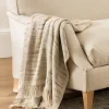 Theodora Block Stripe Throw|TAL HANDWOVEN CLASSICS LLP