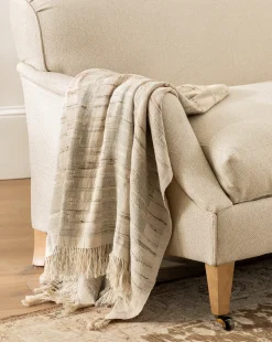 Theodora Block Stripe Throw|TAL HANDWOVEN CLASSICS LLP