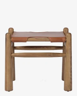 Tierney Ottoman|Four Hands Clearance