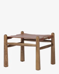 Tierney Ottoman|Four Hands Clearance