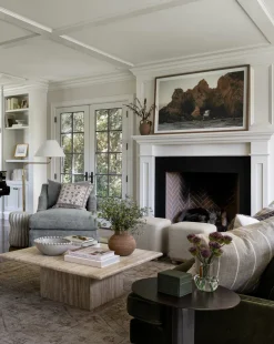 Travertine Coffee Table|Heritage World Outlet