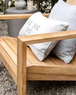 Triby Teak Outdoor Lounge Chair|Makerspalm Hot