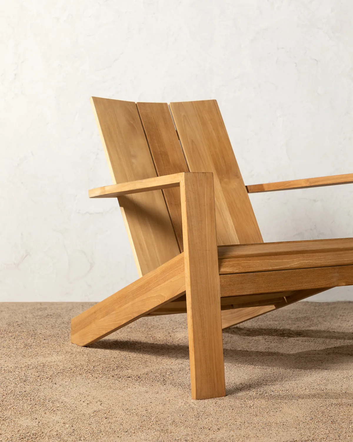 Triby Teak Outdoor Lounge Chair|Makerspalm Hot