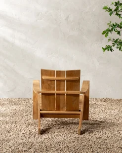 Triby Teak Outdoor Lounge Chair|Makerspalm Hot