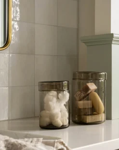 Tristan Glass Canister|GOEL EXPORTS Online