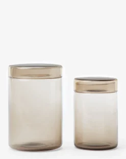 Tristan Glass Canister|GOEL EXPORTS Online
