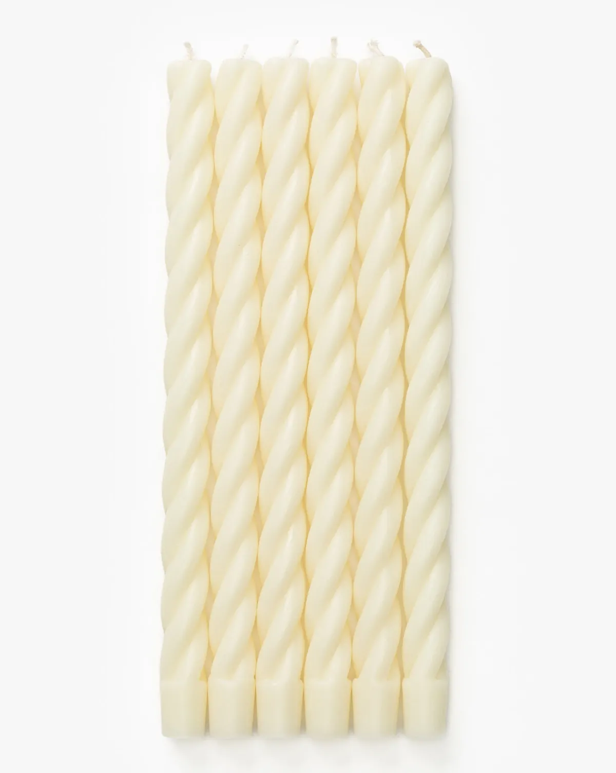Twisted Taper Candle (Set of 6)|STALWART HOMESTYLES Sale