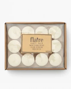 Unscented Votive Candles (Set of 12)|Creative Co-op Sale