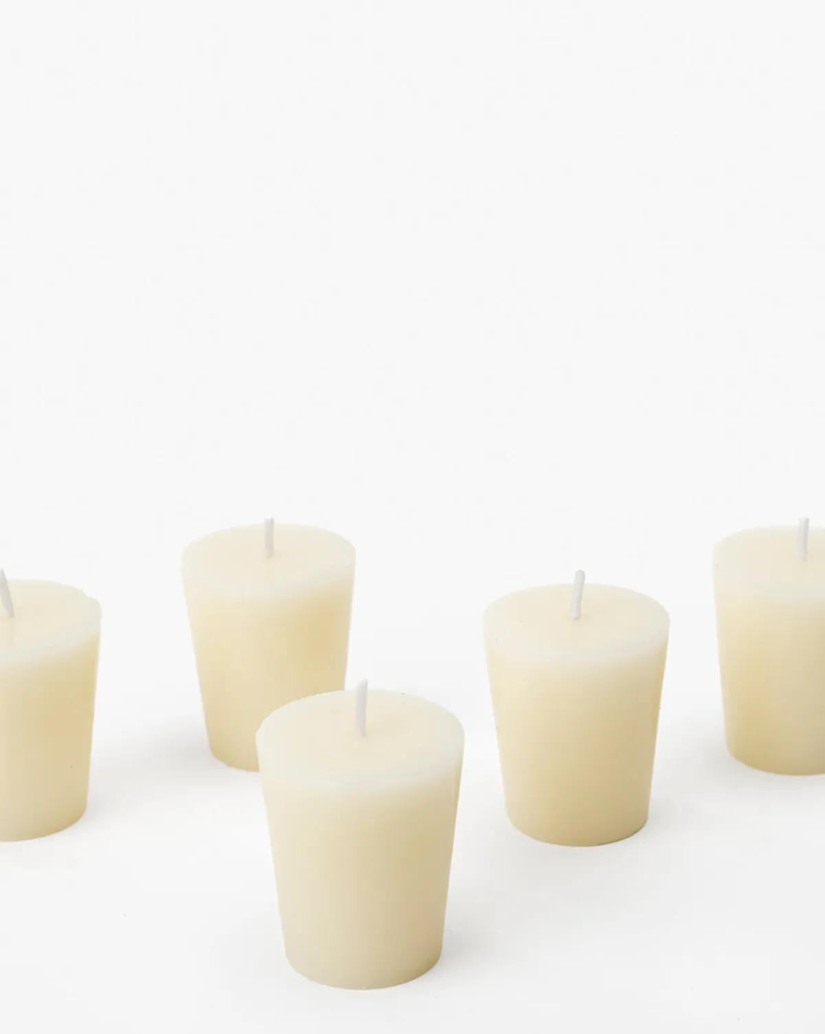 Unscented Votive Candles (Set of 12)|Creative Co-op Sale