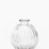 Verlice Glass Round Vase|Transparent Overseas Sale