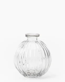 Verlice Glass Round Vase|Transparent Overseas Sale