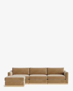 Vernon Modular Sofa with Ottoman 121"|Community Hot