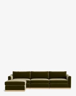 Vernon Modular Sofa with Ottoman 121