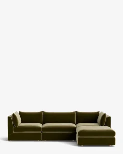 Vivienne Modular Sofa with Ottoman|Makerspalm New