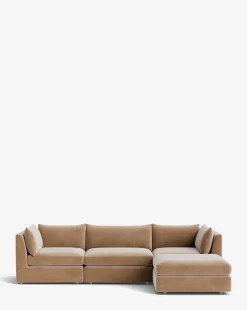Vivienne Modular Sofa with Ottoman|Makerspalm New