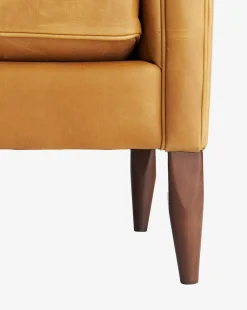 Warner Leather Sofa 80.5