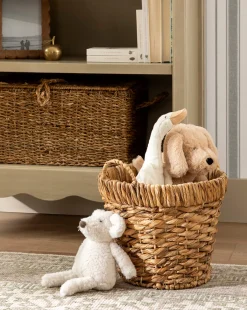 Water Hyacinth Baskets with Handles (Set of 2)|Creative Co-op Best