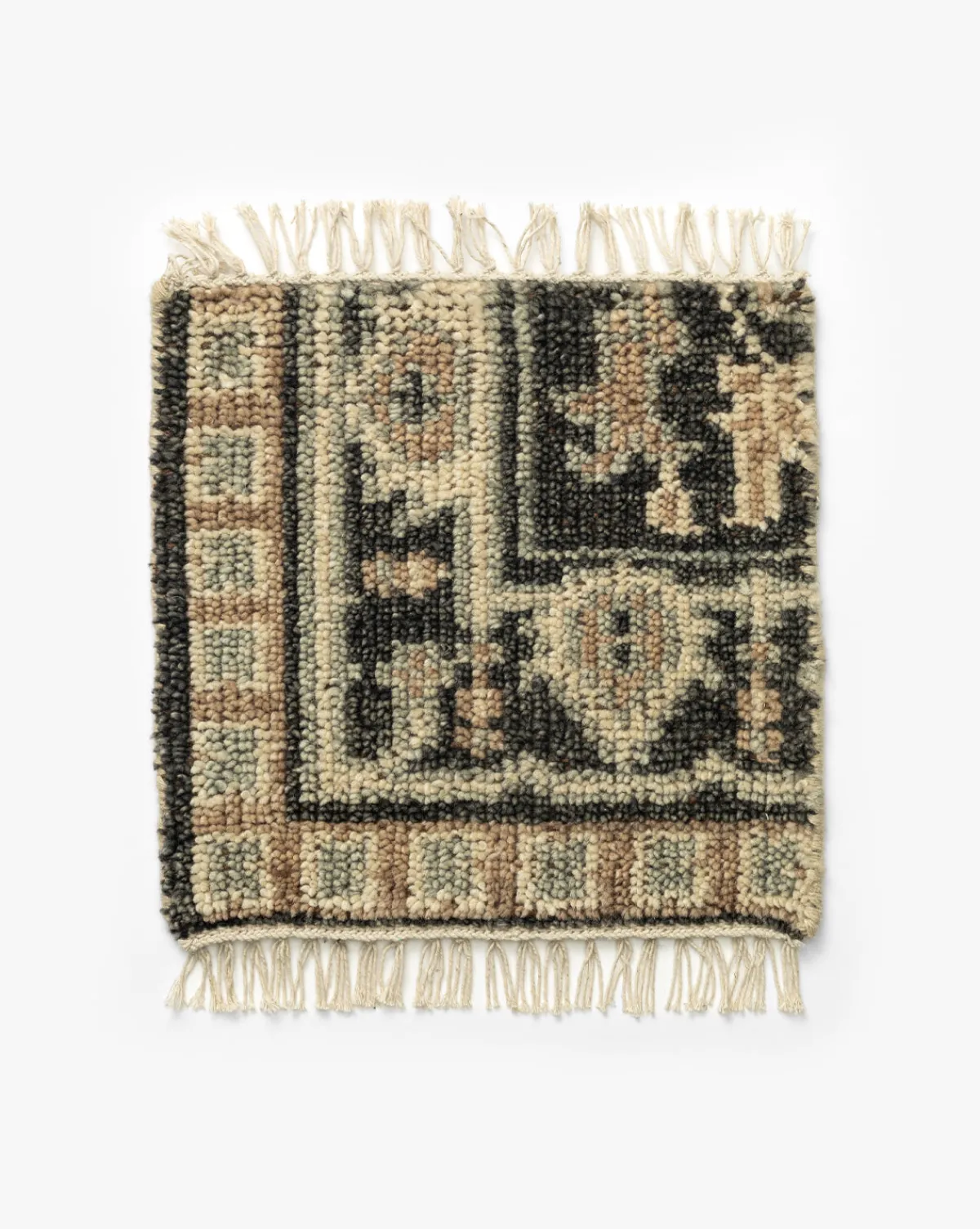 Wayland Hand-Knotted Wool Rug Swatch|EXT Rugs Clearance
