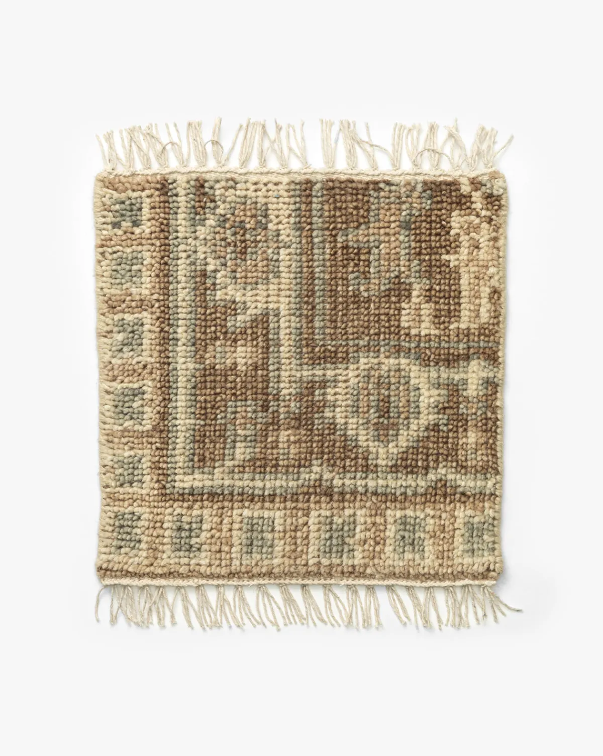 Wayland Hand-Knotted Wool Rug Swatch|EXT Rugs Clearance
