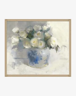 White Camellias by Leslie Dyas|Art Headquarters, LLC DBA Wendover Art Group DBA Kevin O'Brien Studio Online