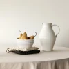 White Ceramic Pitcher|Highland Hot
