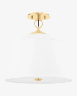 White Plains Semi-Flush|Hudson Valley Lighting Discount