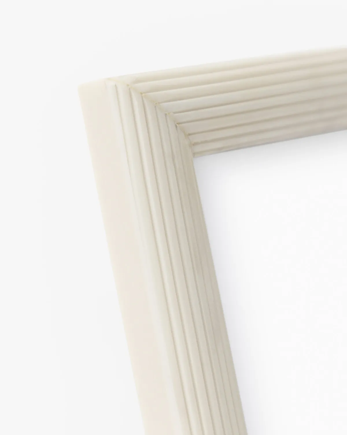 White Ridged Frame|BIDK Home New