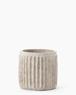 Whitewashed Ridge Pot|Napa Home & Garden Hot