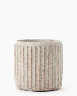Whitewashed Ridge Pot|Napa Home & Garden Hot
