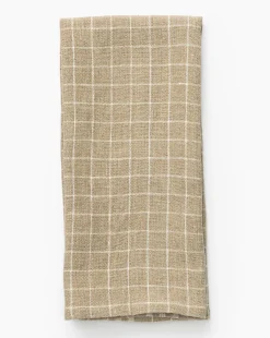 Windowpane Linen Tea Towel|Monsoon Impex Best