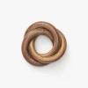 Wooden Interlocked Napkin Ring|SARO LIFESTYLE Best
