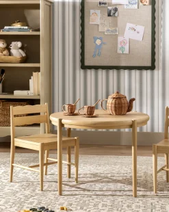 Woven Rattan Play Tea Set (Set of 7)|Creative Co-op Online